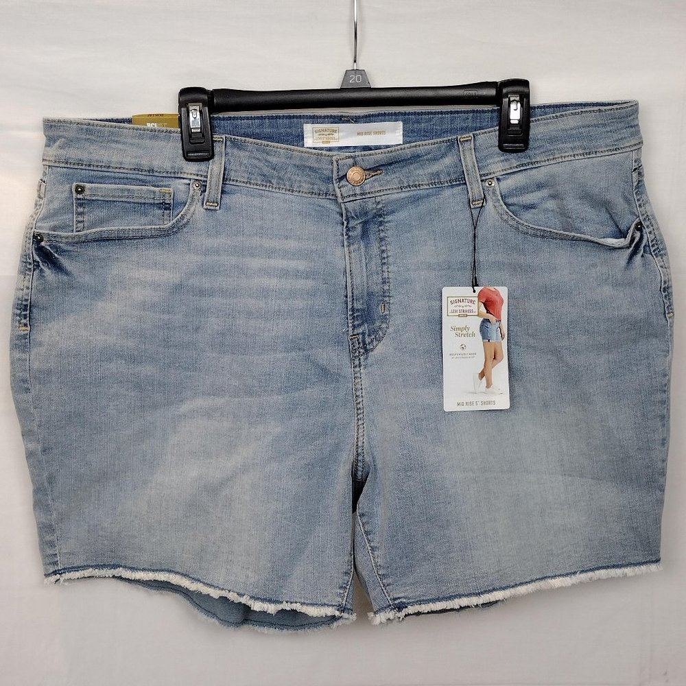 (NWT) Levi's Light Blue Jean Shorts - Size 20